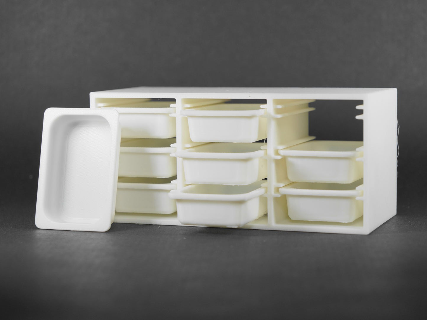 1:12 Scale Dolls House Miniature - IKEA-Inspired TROFAST Storage Unit Drawers