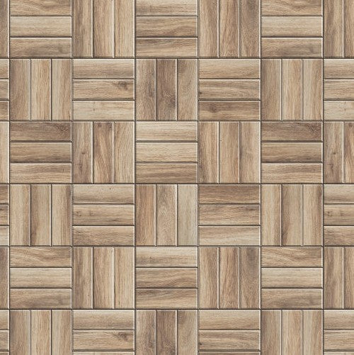 1:12 Scale Dolls House Miniature – Light Oak Wood Herringbone Flooring Sheets x2