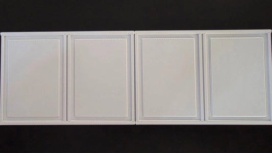 1:12 Scale Dolls House Miniature Wall Panel – Wall Panelling Panels (2 Pack) #9