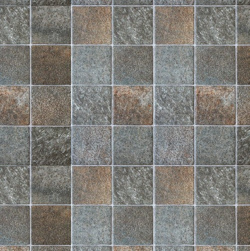 1:12 Scale Dolls House Miniature – Rustic Stone Tile Effect Flooring Sheets x2