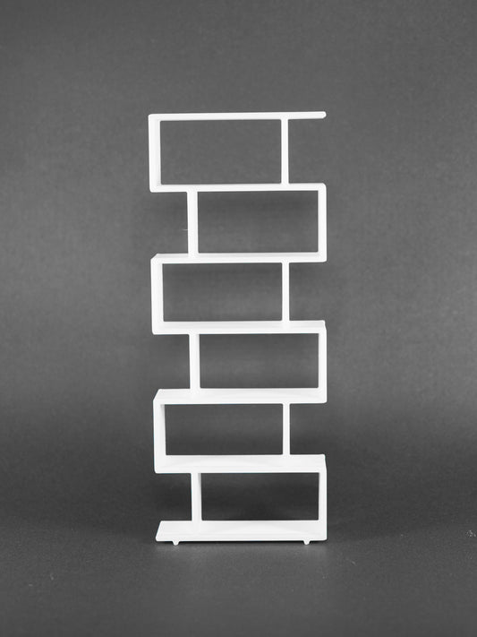 1:12 Scale Dolls House Miniature – IKEA-Inspired Modern Shelving Unit