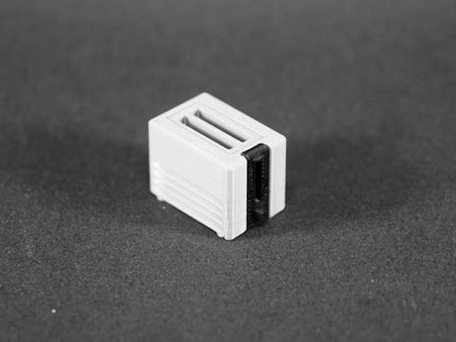1:12 Scale Dolls House Miniature – Two Slice Toaster (White Tefal Inspired)