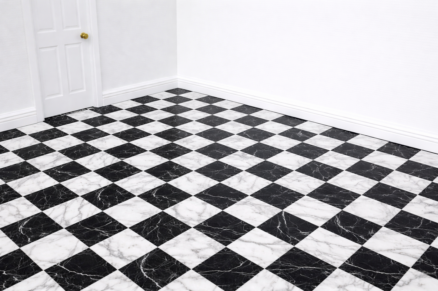1:12 Scale Dolls House Miniature – Marble/Granite Effect Flooring Sheets x2
