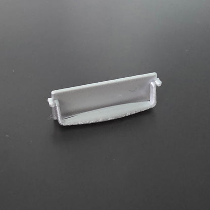 1:12 Scale Dolls House Miniature – Silver Door Letterbox (Non-Opening)