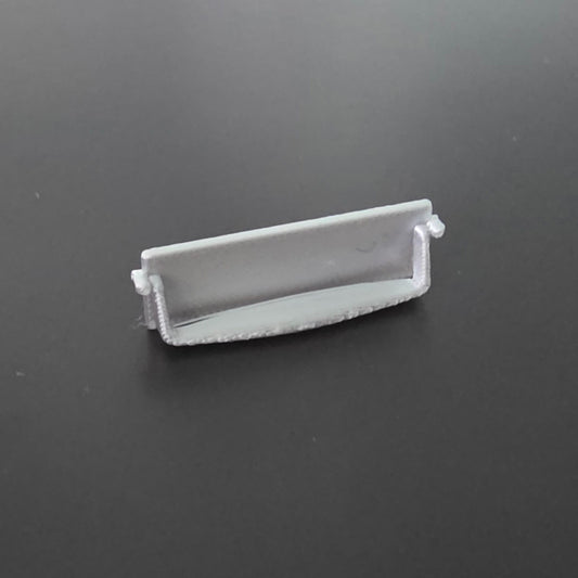 1:12 Scale Dolls House Miniature – Silver Door Letterbox (Non-Opening)