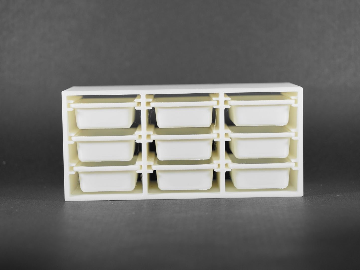1:12 Scale Dolls House Miniature - IKEA-Inspired TROFAST Storage Unit Drawers