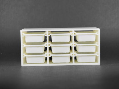 1:12 Scale Dolls House Miniature - IKEA-Inspired TROFAST Storage Unit Drawers