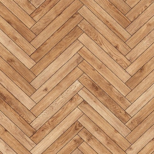 1:12 Scale Dolls House Miniature – Light Herringbone Parquet Flooring Sheets x2