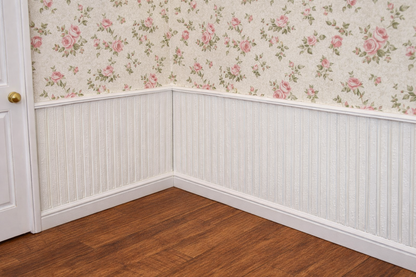 1:12 Scale Dolls House Miniature Wall Panel – Wall Panelling Panels (Pack of 2)