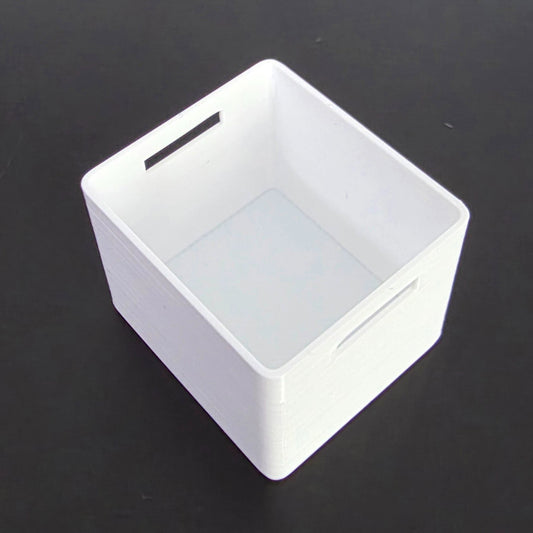 1:12 Scale Dolls House Miniature - IKEA-Inspired Miniature Storage Box x2