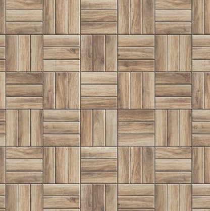 1:12 Scale Dolls House Miniature – Light Oak Wood Herringbone Flooring Sheets x2