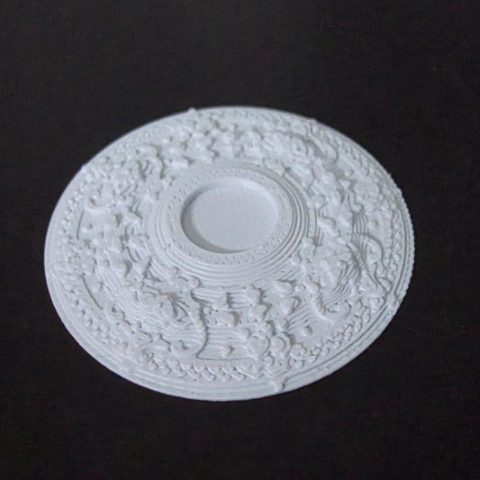 1:12 Scale Dolls House Miniature – Ceiling Rose (40mm) – High Detail #12