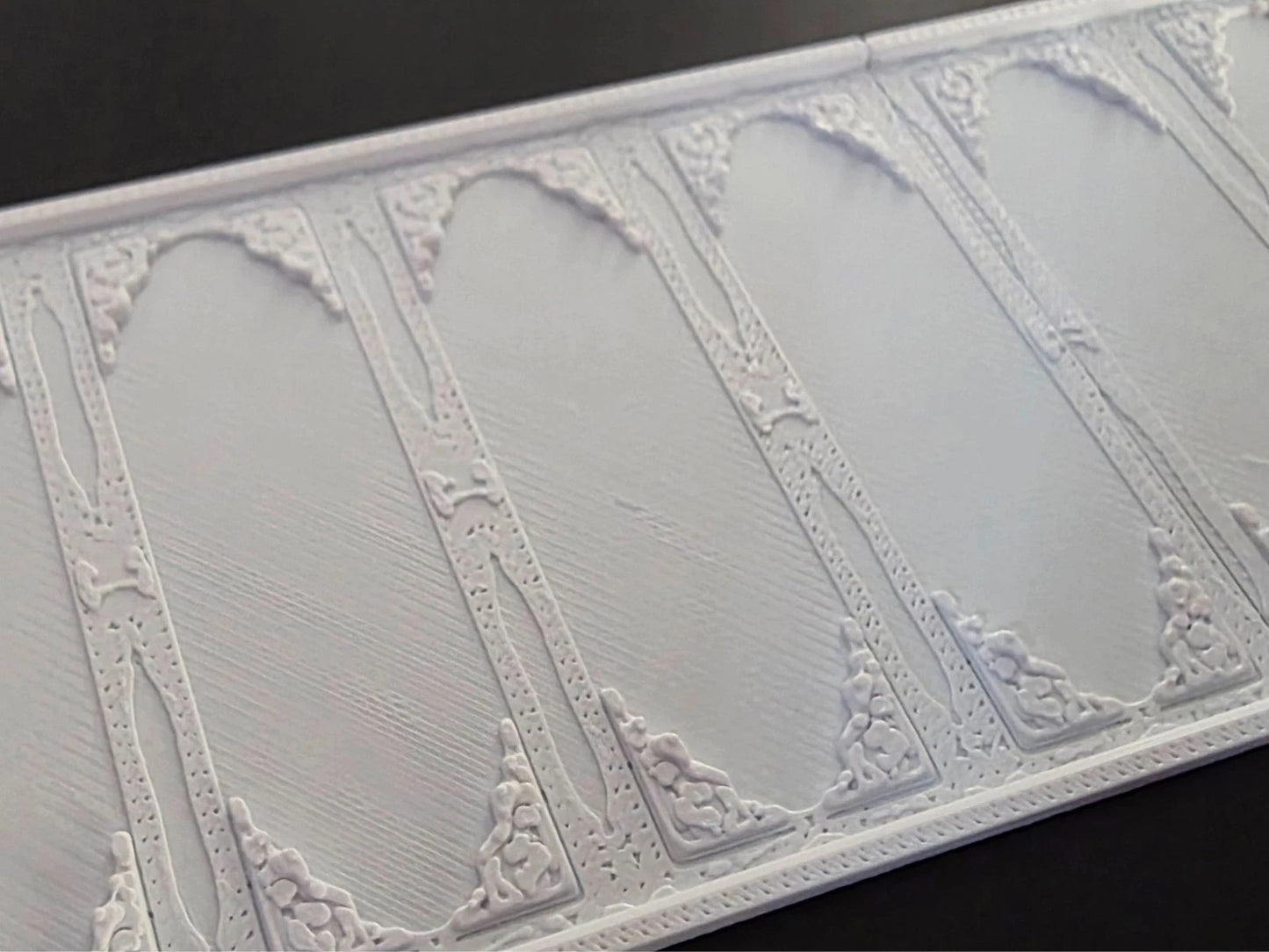 1:12 Scale Dolls House Miniature Wall Panel – Wall Panelling Panels (2 Pack) #10