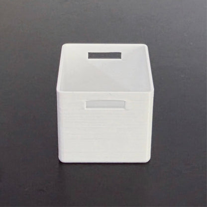 1:12 Scale Dolls House Miniature - IKEA-Inspired Miniature Storage Box x2