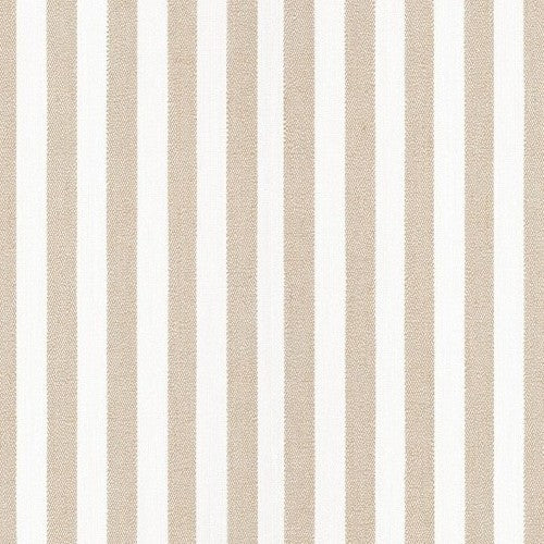 1:12 Scale Dolls House Miniature – Beige Stripe Wallpaper Sheets x2