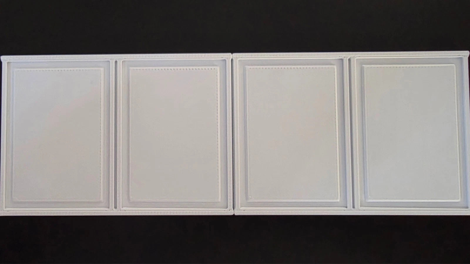 1:12 Scale Dolls House Miniature Wall Panel – Wall Panelling Panels (2 Pack) #9
