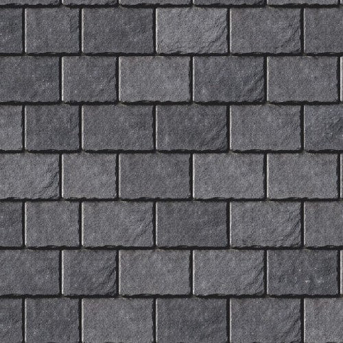 1:12 Scale Dolls House Miniature – Realistic Grey Slate Tiles/Roofing Sheets x2