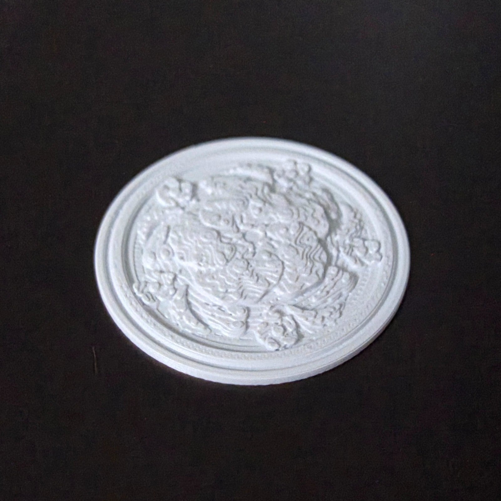1:12 Scale Dolls House Miniature – Ceiling Rose (40mm) – High Detail & Drillable