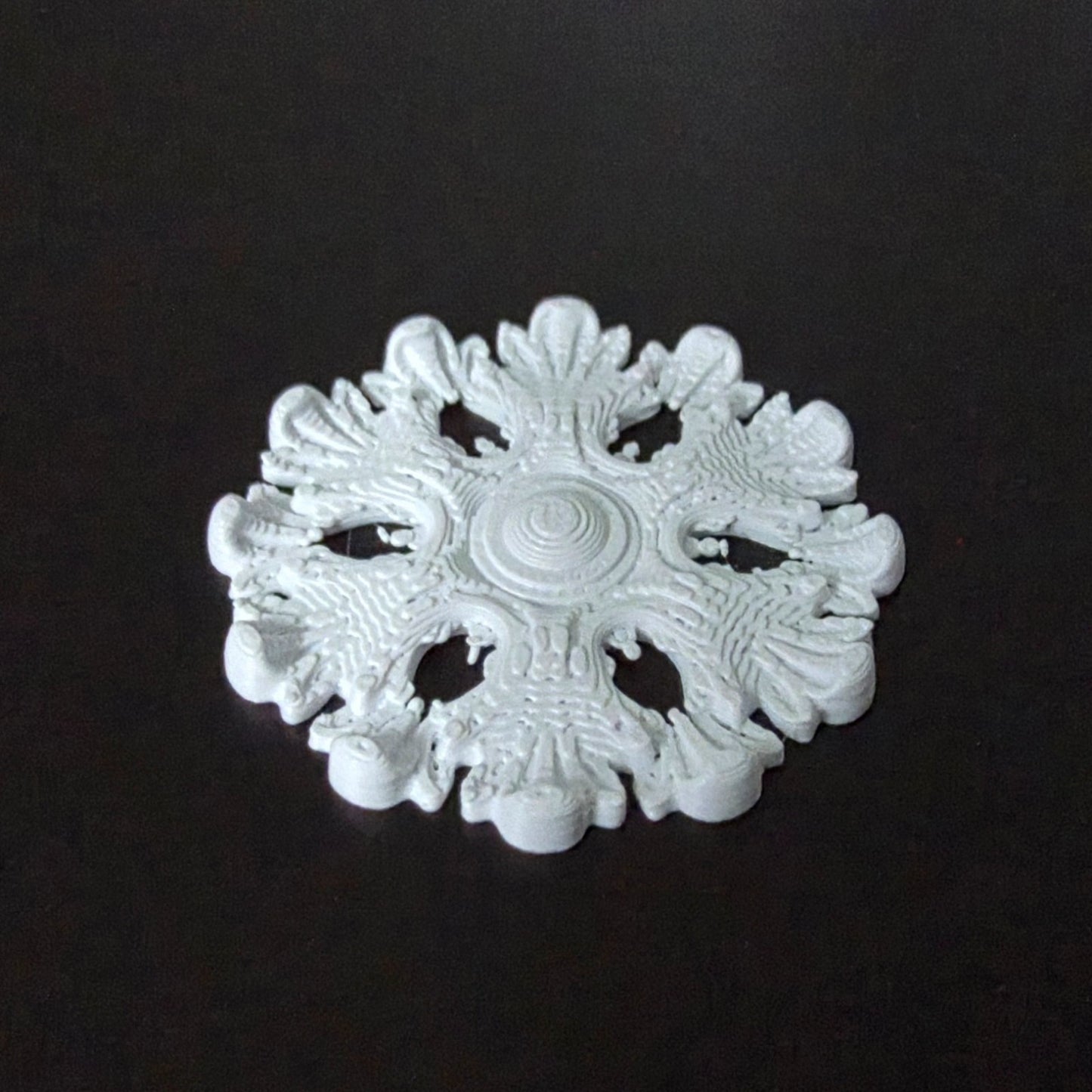 1:12 Scale Dolls House Miniature – Ceiling Rose (40mm) – High Detail & Drillable