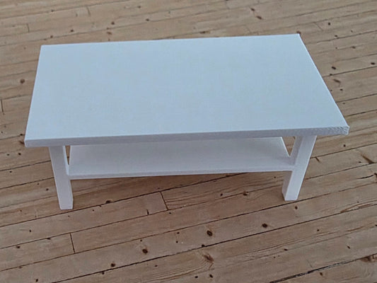 1:12 Scale Dolls House Miniature – Modern Rectangular Table