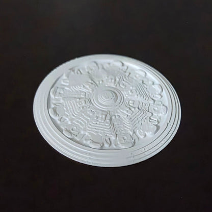 1:12 Scale Dolls House Miniature – Ceiling Rose (40mm) – High Detail & Drillable