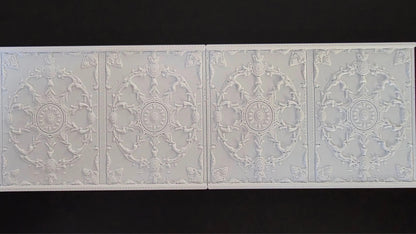 1:12 Scale Dolls House Miniature Wall Panel – Wall Panelling Panels (2 Pack) #7