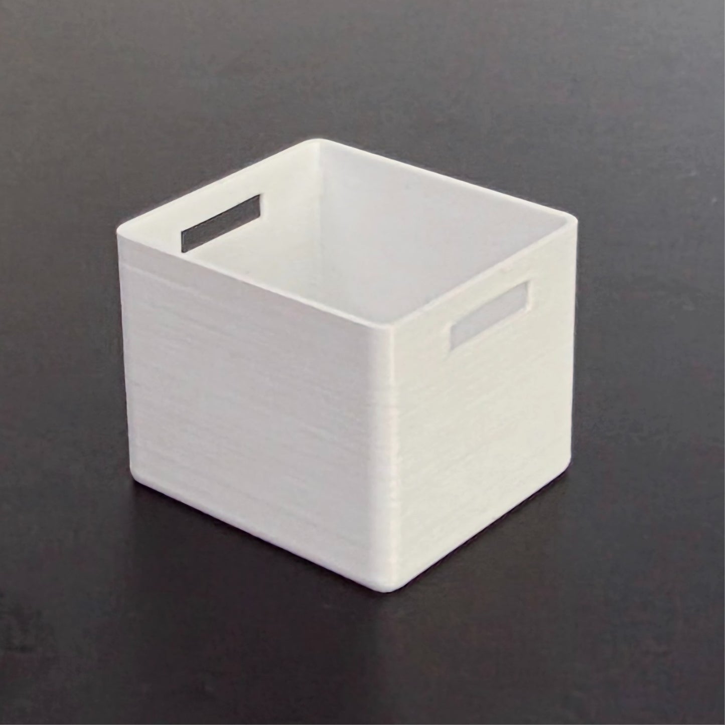 1:12 Scale Dolls House Miniature - IKEA-Inspired Miniature Storage Box x2