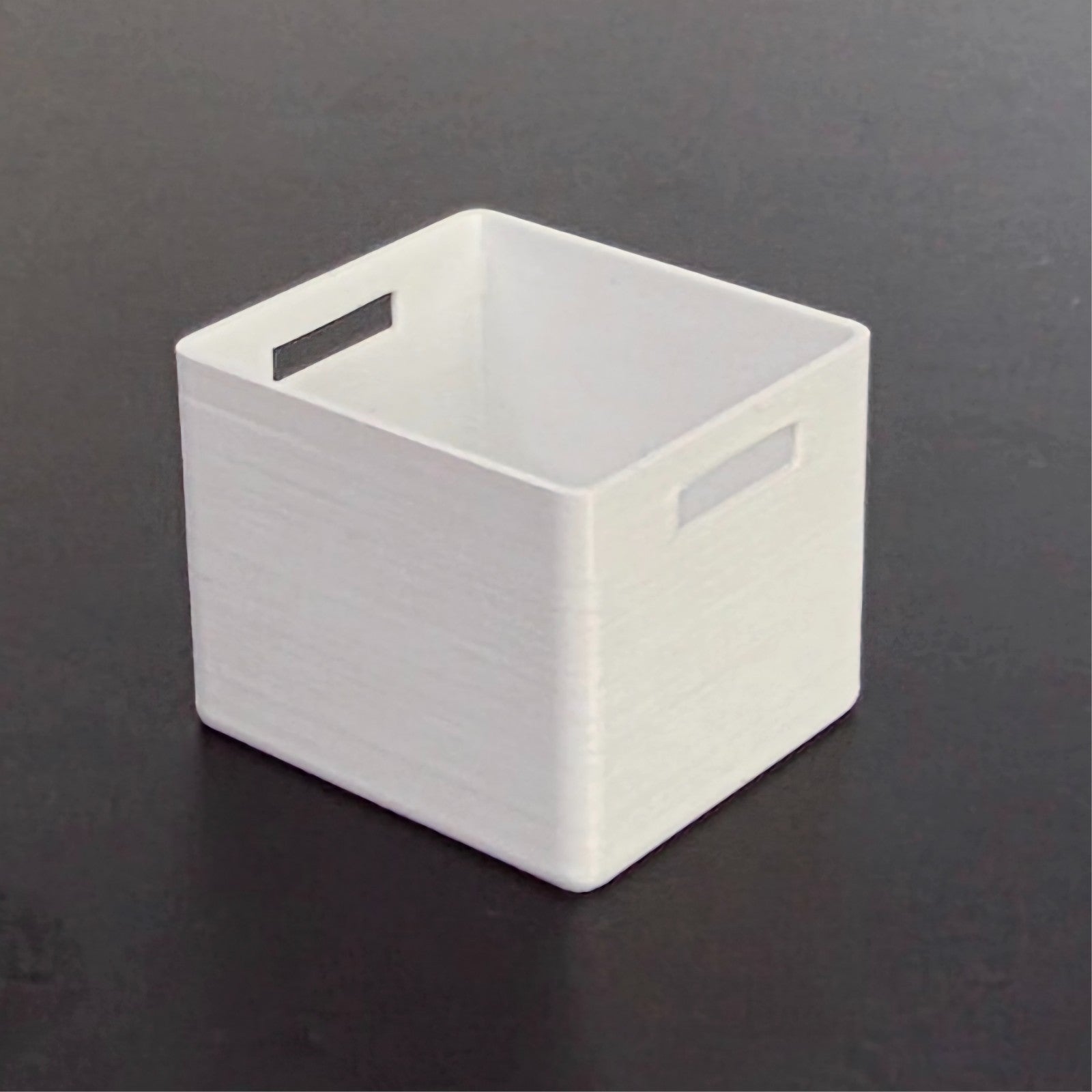 1:12 Scale Dolls House Miniature - IKEA-Inspired Miniature Storage Box x2