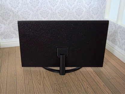 1:12 Scale Dolls House Miniature – LCD TV with Stand - 65” Style Television