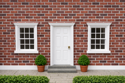 1:12 Scale Dolls House Miniature – Traditional Red Bricks Cladding Sheets x2