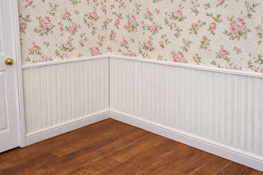1:12 Scale Dolls House Miniature Wall Panel – Wall Panelling Panels (2 Pack) #3
