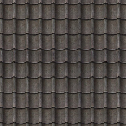 1:12 Scale Dolls House Miniature – Grey Slate Roof Tiles/Roofing Sheets x2