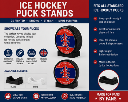 Ice Hockey Puck Display Stand / Holder