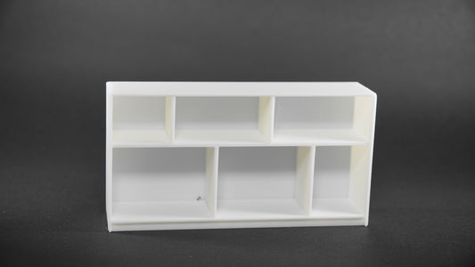 1:12 Scale Dolls House Miniature - IKEA-Inspired TV Unit / Media Storage Cabinet