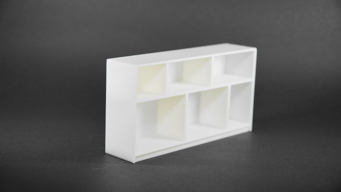 1:12 Scale Dolls House Miniature - IKEA-Inspired TV Unit / Media Storage Cabinet