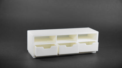 1:12 Scale Dolls House Miniature - IKEA-Inspired TV Stand / Drawer Unit