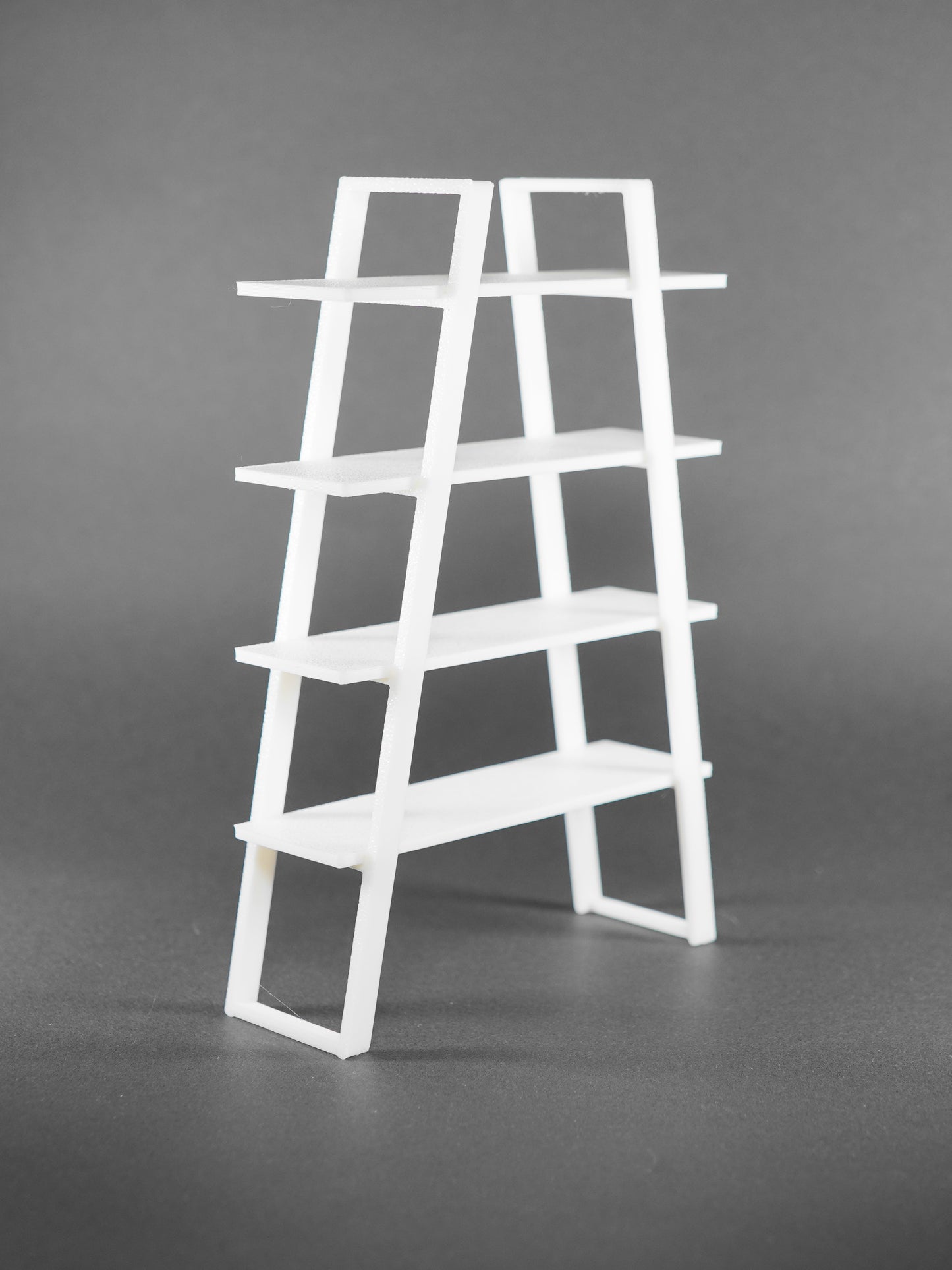 1:12 Scale Dolls House Miniature – IKEA-Inspired Ladder Shelf / Display Unit