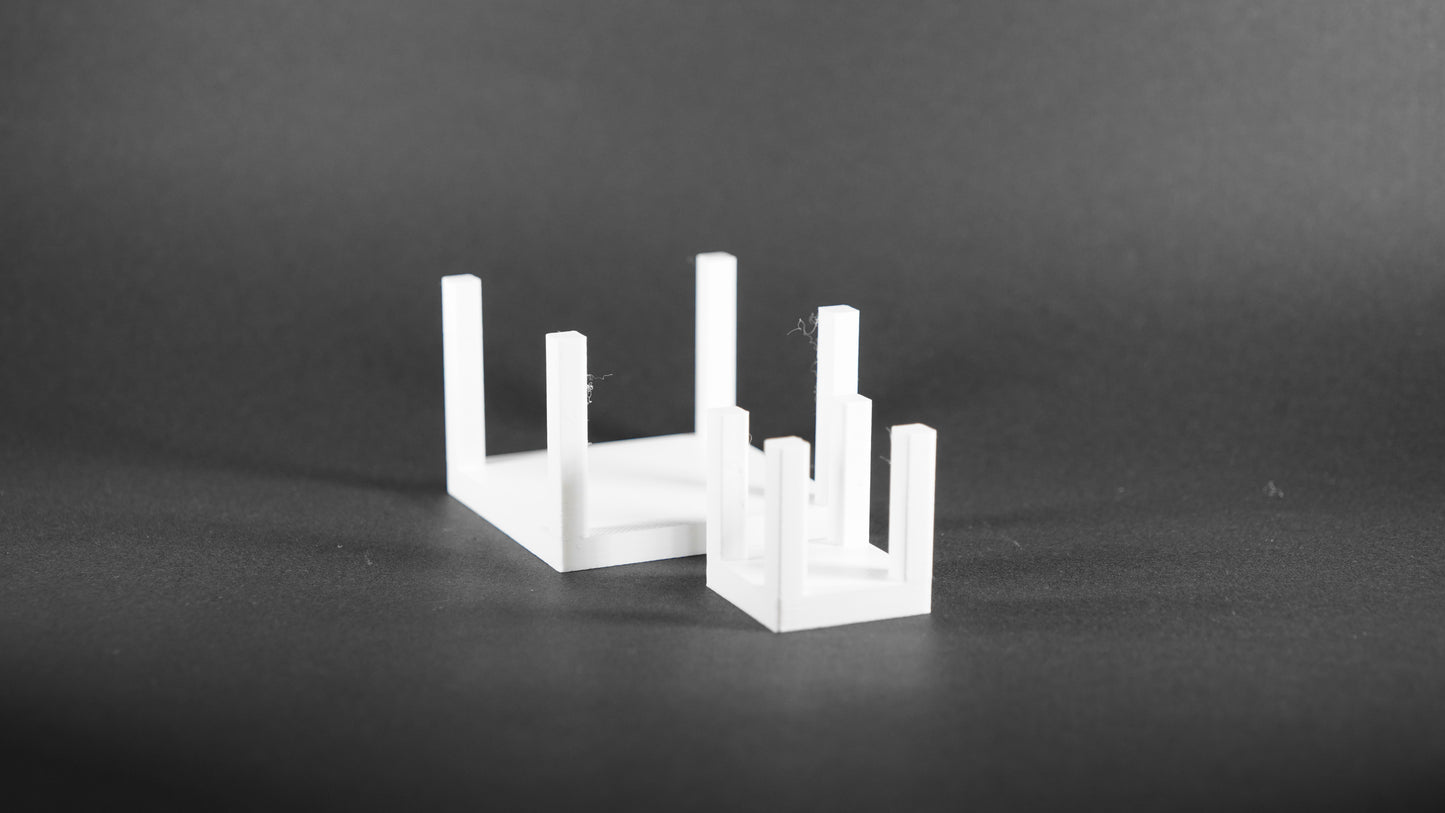 1:12 Scale Dolls House Miniature - IKEA-Inspired Lack Coffee & Small Table Set