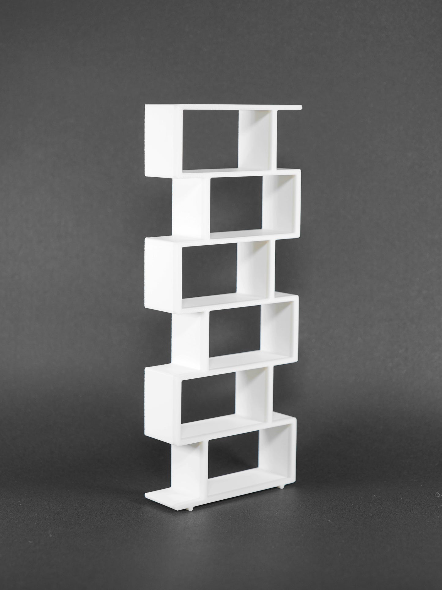 1:12 Scale Dolls House Miniature – IKEA-Inspired Modern Shelving Unit
