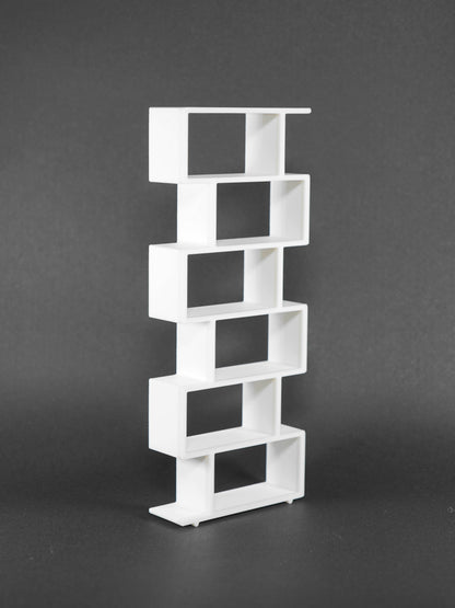 1:12 Scale Dolls House Miniature – IKEA-Inspired Modern Shelving Unit