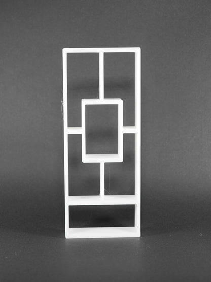 1:12 Scale Dolls House Miniature – IKEA-Inspired Modern Shelving Unit
