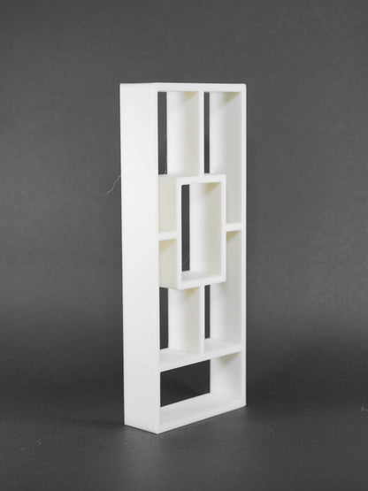 1:12 Scale Dolls House Miniature – IKEA-Inspired Modern Shelving Unit