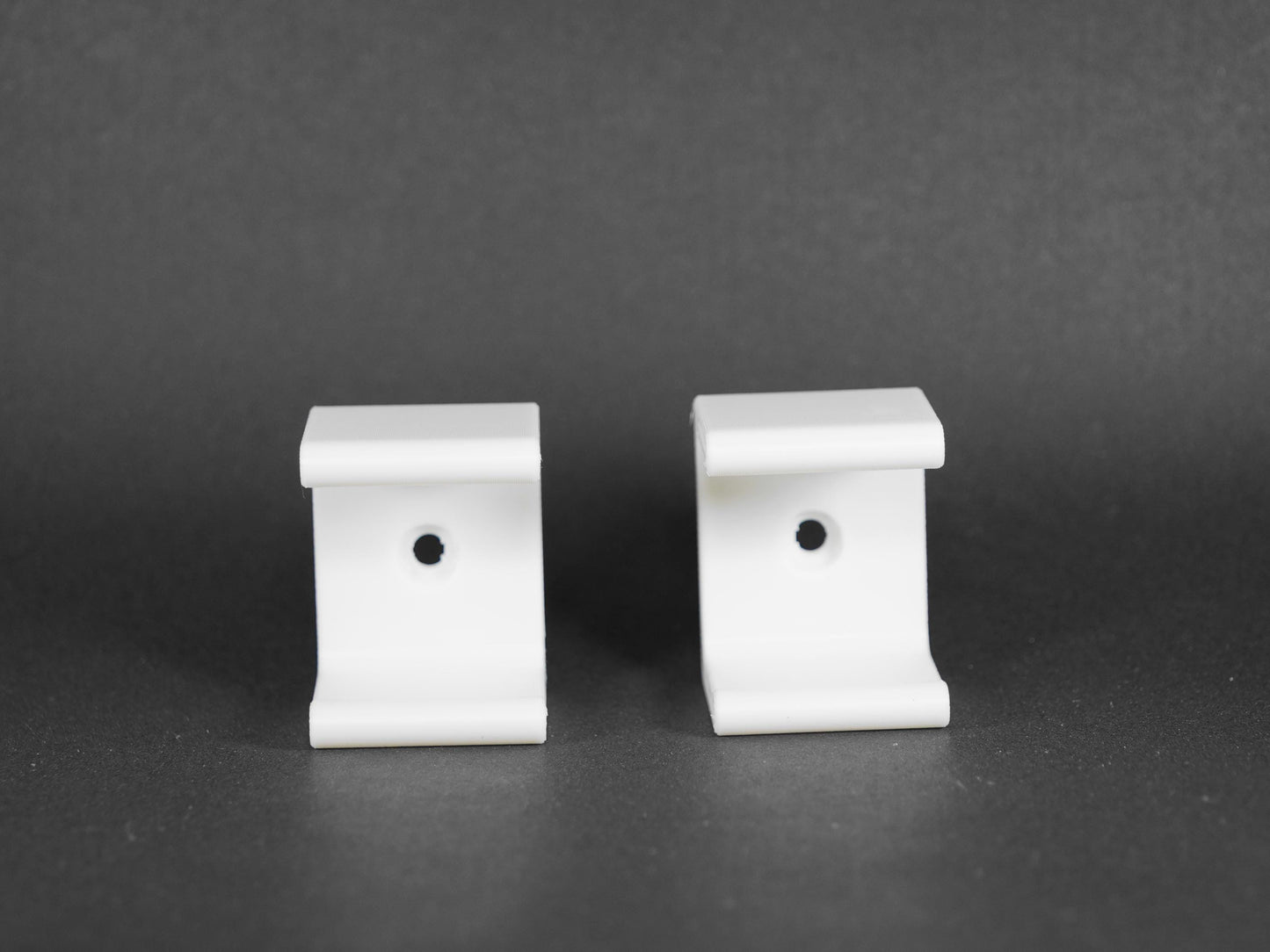Ice Hockey Stick Holder / Mount / Hanger (Set of 2 Wall Brackets)