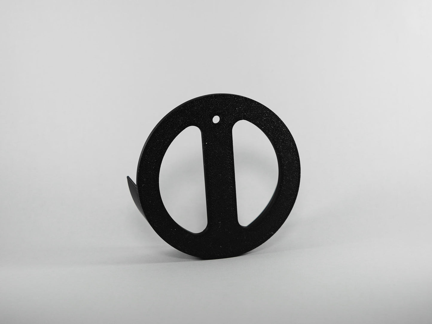 Ice Hockey Puck Mount / Hanger / Wall Bracket BLACK
