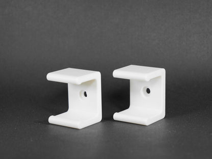 Ice Hockey Stick Holder / Mount / Hanger (Set of 2 Wall Brackets)
