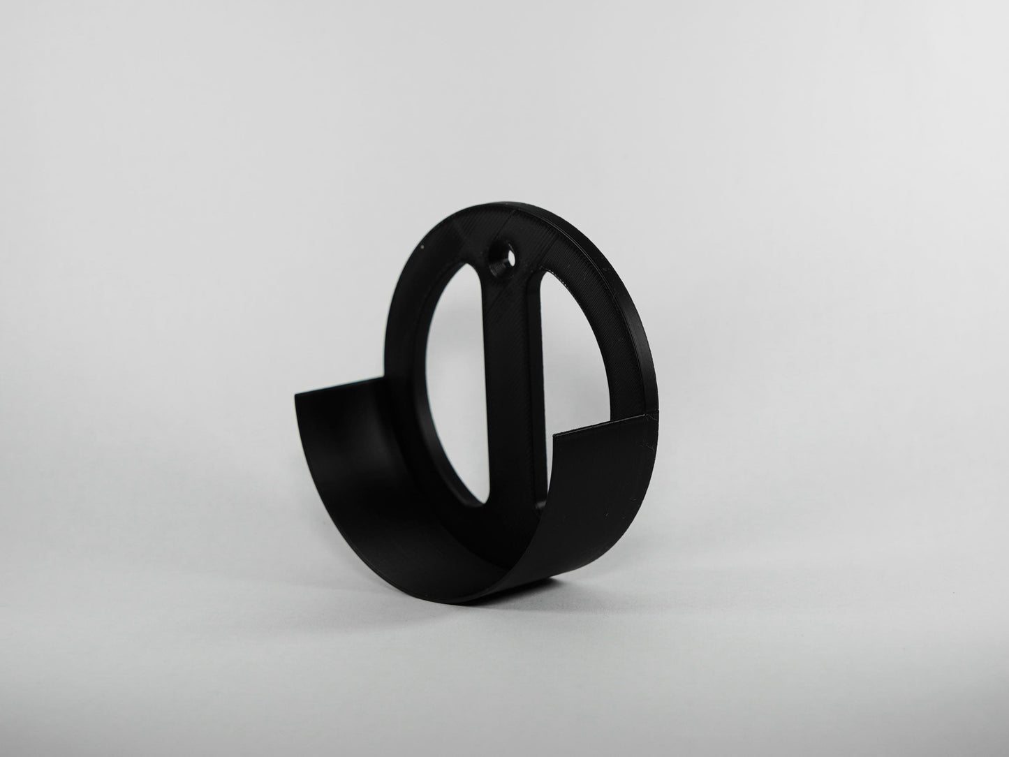 Ice Hockey Puck Mount / Hanger / Wall Bracket BLACK