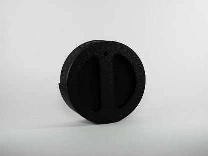 Ice Hockey Puck Mount / Hanger / Wall Bracket BLACK